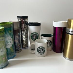 Starbucks Assorted Mugs and Tumblers Collection